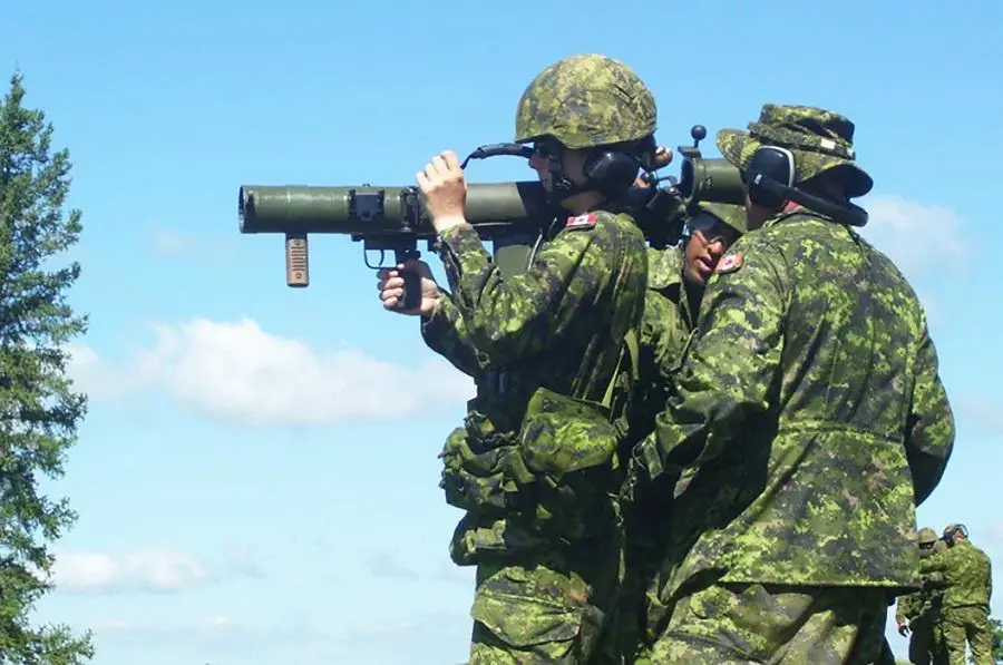 Canadian Army Carl Gustaf 84-mm Man-portable Reusable Anti-tank Weapon