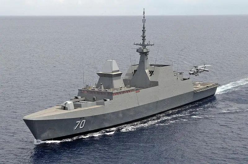 Republic of Singapore Navy Formidable-class stealth frigate RSS Steadfast (FFG 70)
