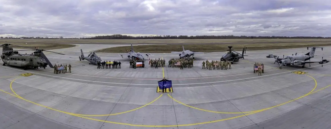 Allied Air Forces Posture Reinforced at Lithuanian Air Force Base