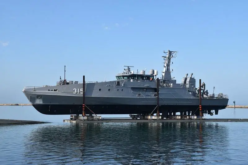 Austal Launches Second Evolved Cape-class Patrol Boat for Royal Australian Navy