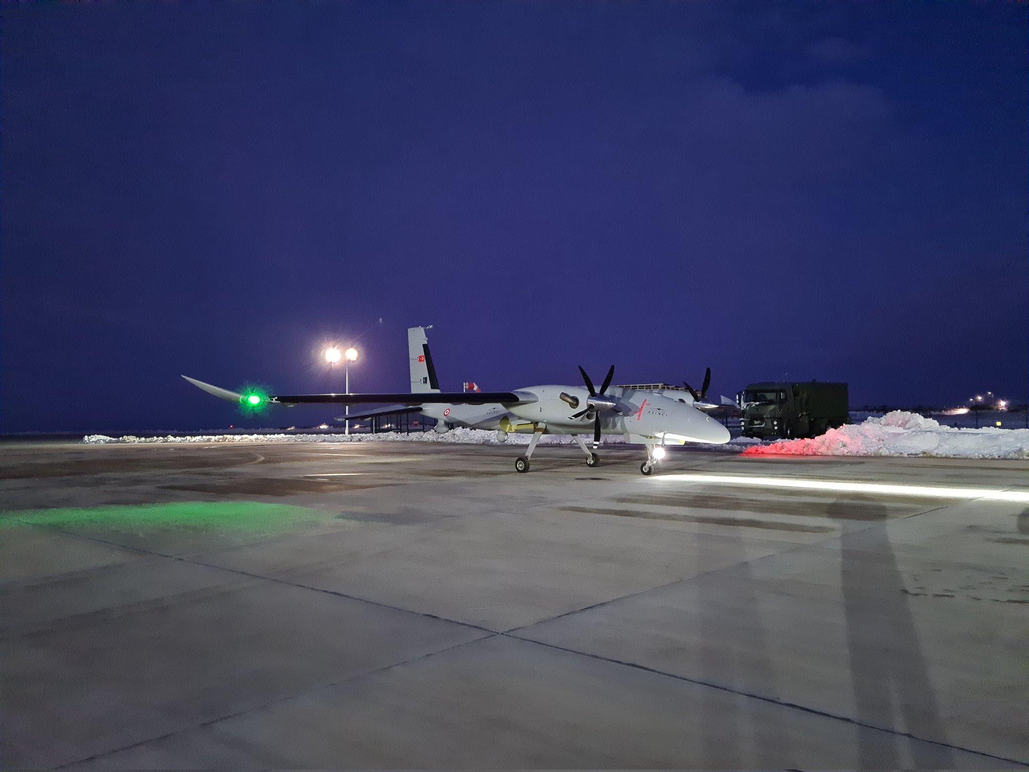 Bayraktar Akinci-B High-Altitude Long-Endurance (HALE) Unmanned Combat Aerial Vehicle (UCAV)