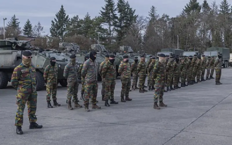 Belgium Deploys 300 Soldiers and Equipments to NATO Response Force (NRF) in Romania