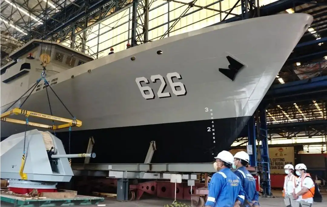 Bofors 57 Mk3 Naval Gun to Installed on Indonesia Navy’s New KCR-60M Fast-missile Boat
