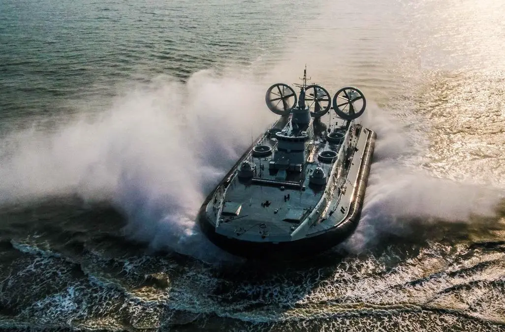 People's Liberation Army Navy Zubr class  air-cushioned landing craft (LCAC)