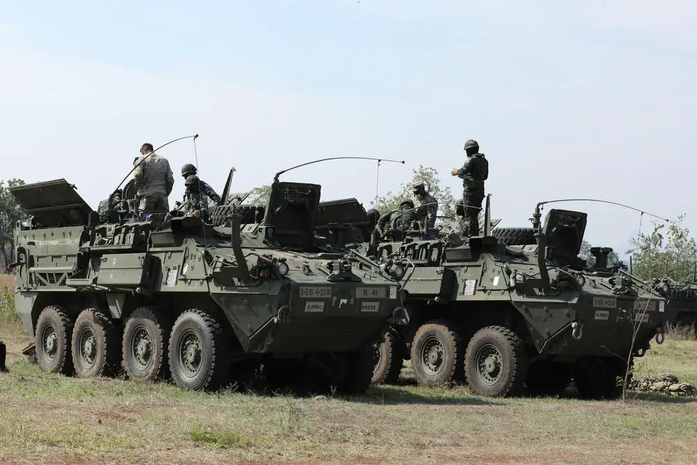 Cobra Gold 22 Brings M1129 Stryker Wheeled Armored Mortar Carrier to Thailand