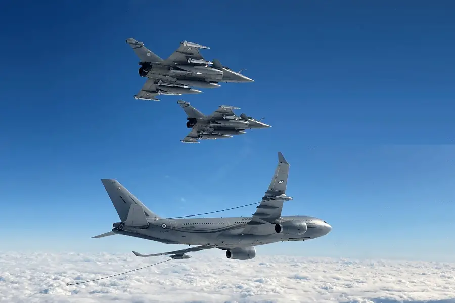French Air Force Employs Rafale Fighters and A-330 MRTT for NATO’s Deterrence and Defence