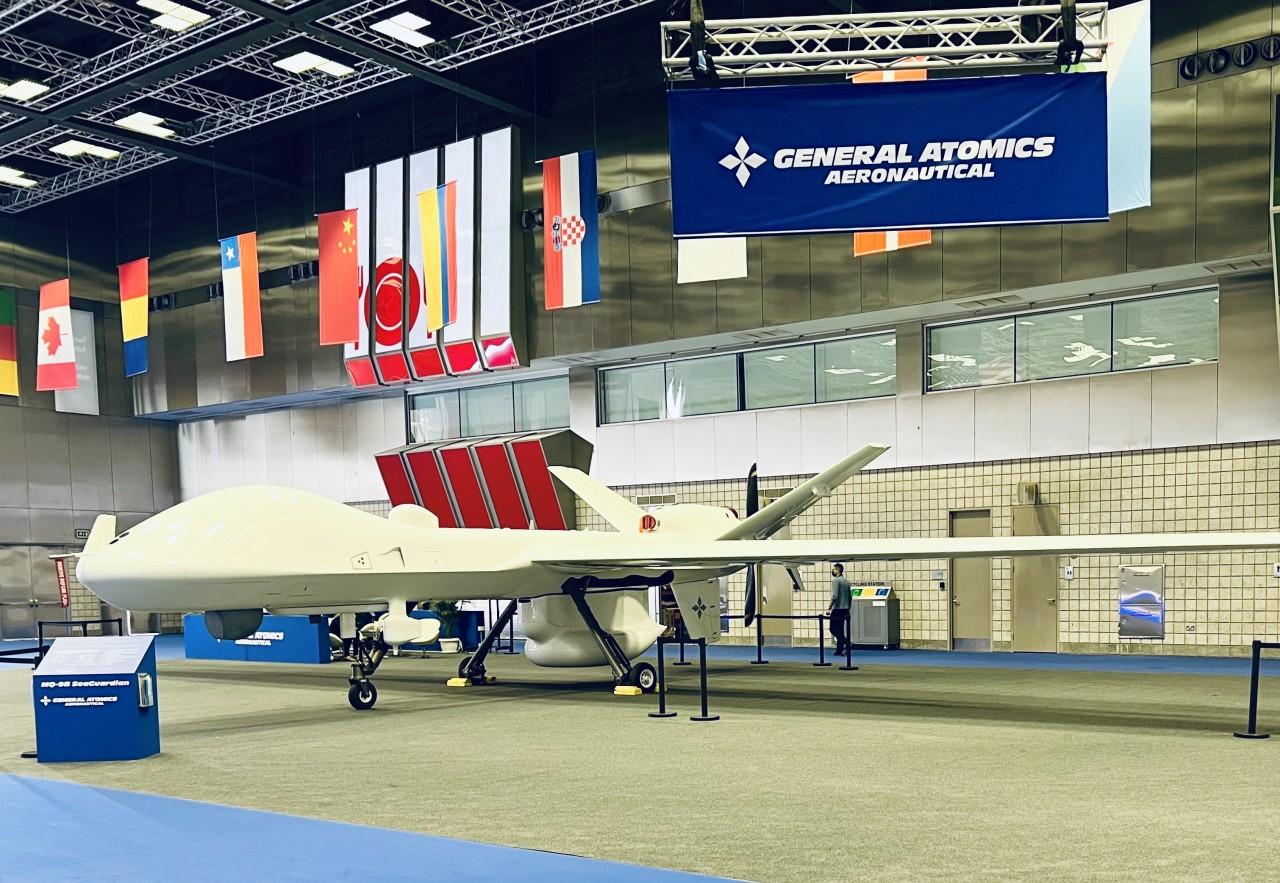 GA-ASI Features Full Size SeaGuardian Unmanned Aircraft System at DIMDEX