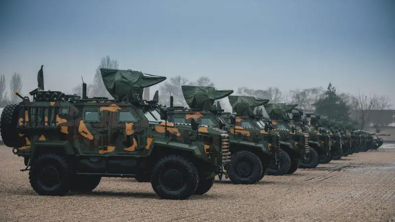Hungarian Armed Forces Gidran Mine Resistant Ambush Protected (MRAP)
