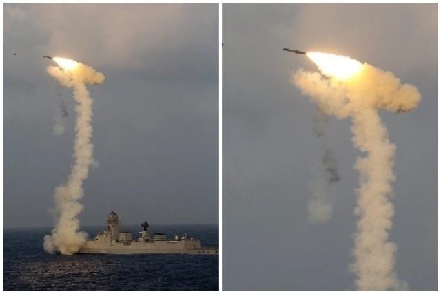 Indian Navy successfully tested an advanced version of the BrahMos from INS Chennai to validate the long-range precision strike capability of the missile. 