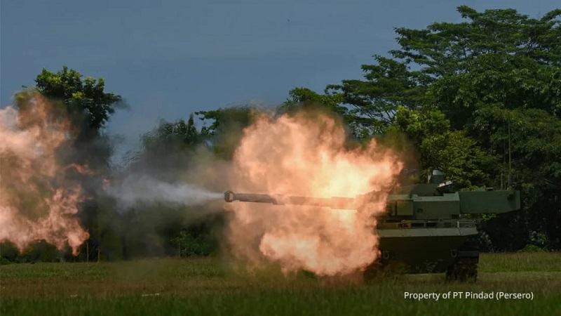 Indonesian Army Harimau Medium Tank Successfully Passes Firing Acceptance Test