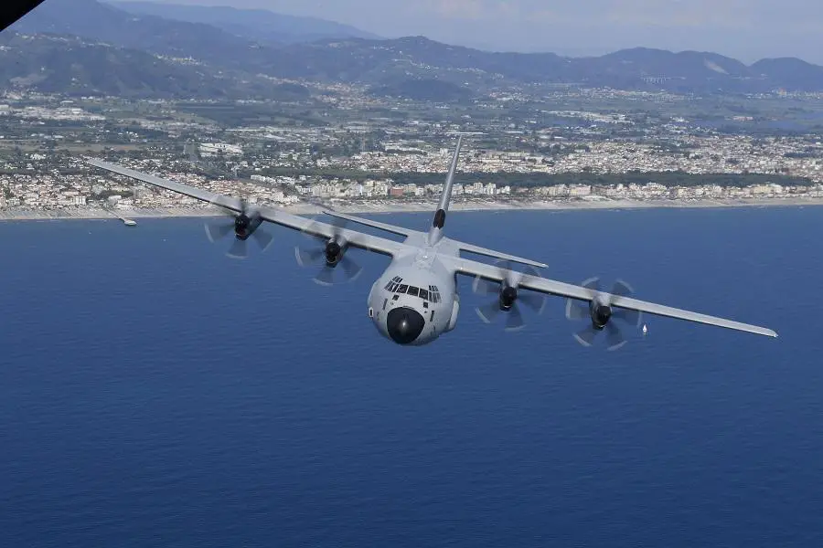 Italian Air Force C-130J Super Hercules Airlifter