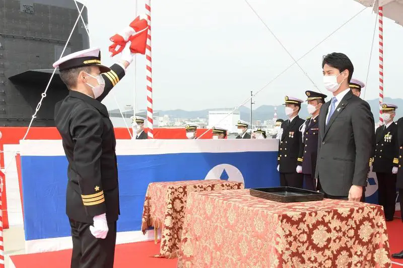 Japan Maritime Self-Defense Force Commissions First Taigei-class Submarine 