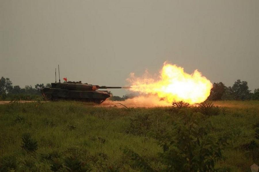 Indonesian Army Leopard 2RI Main Battle Tank