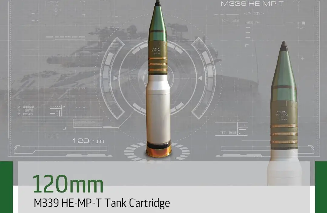 M339 High Explosive Multi-Purpose Tracer tank cartridge (HE-MP-T)