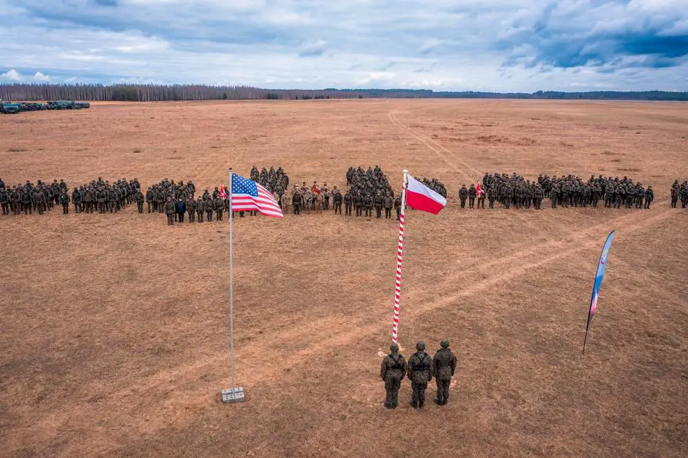 NATO Air Defenders Train in Poland for Exercise Saber Strike 22