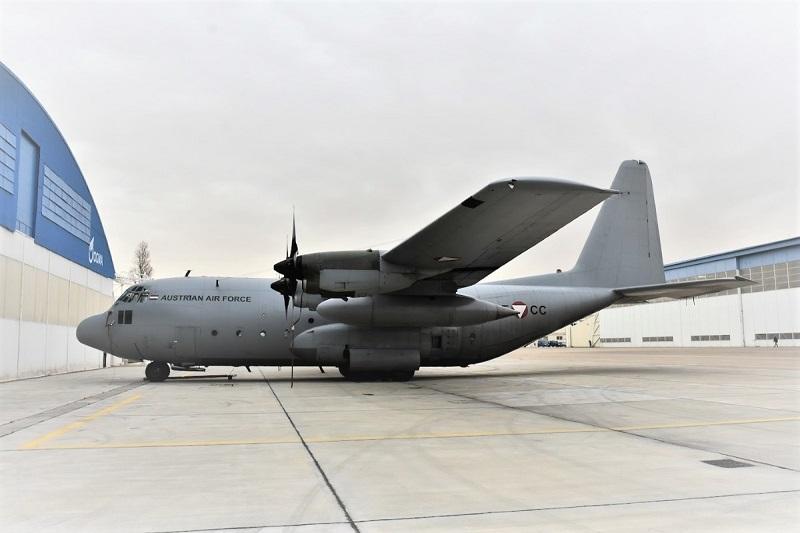 Over the next five years, NSPA will complete further 'C' Checks for other aircraft of the Austrian AF C-130 fleet
