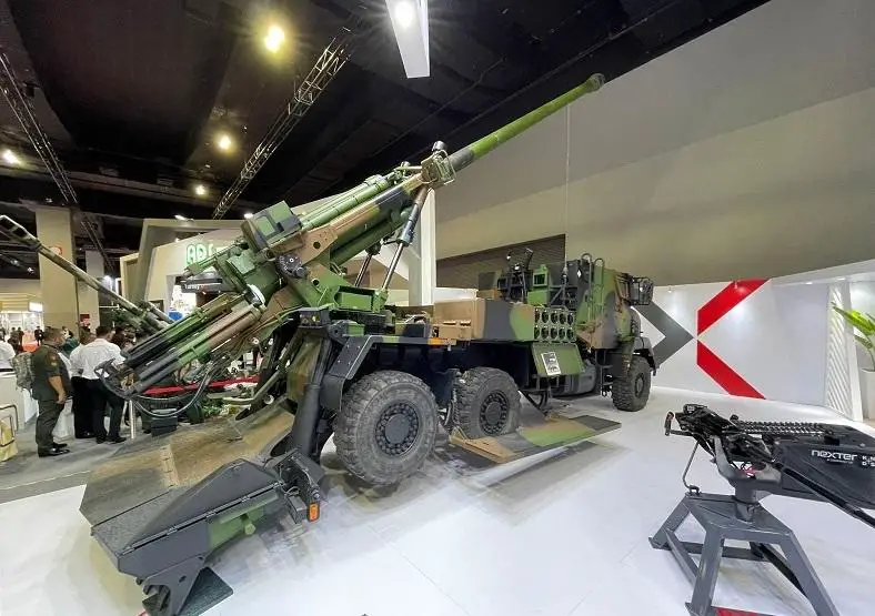 Nexter Pitches CAESAR 6X6 155mm Self-propelled Howitzer for Malaysian Army