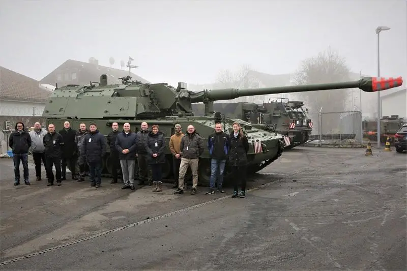 NSPA Delivers Last Refurbished PzH 2000 Self-propelled Howitzer to Lithuania