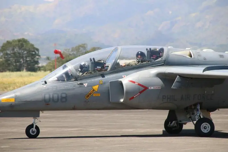 Philippine Air Force 5th Fighter Wing SIAI-Marchetti S.211 military trainer aircraft