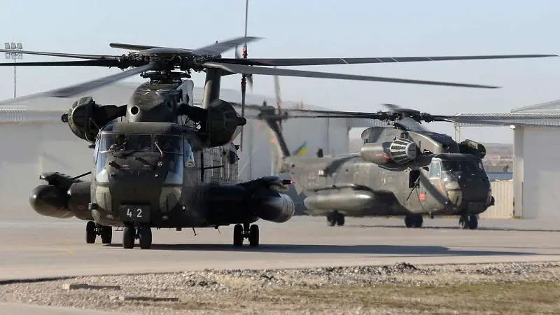 German Air Force Sikorsky CH-53G Transport Helicopter