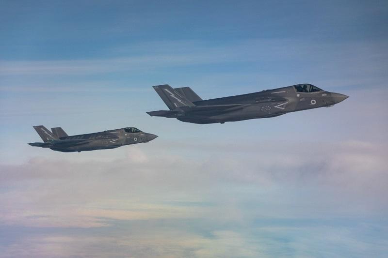 Royal Air Force F-35 Lightning II Jets Forward Deploy for NATO's Enhanced Air Policing Mission