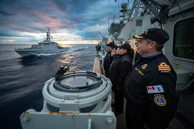 Royal Canadian Navy HMCS Montréal (FFH 336) continues to operate with NATO partners on Op REASSURANCE in the Mediterranean Sea. 