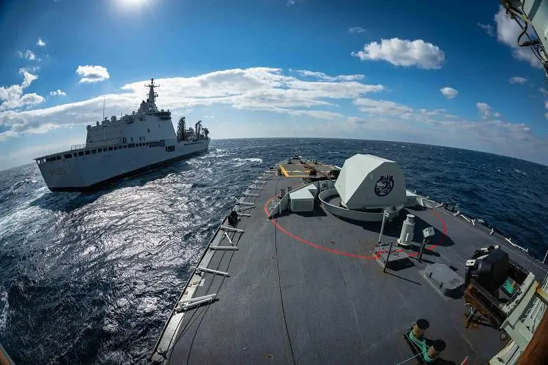 Royal Canadian Navy HMCS Montréal Deployed to Europe in Support of Operation Reassurance