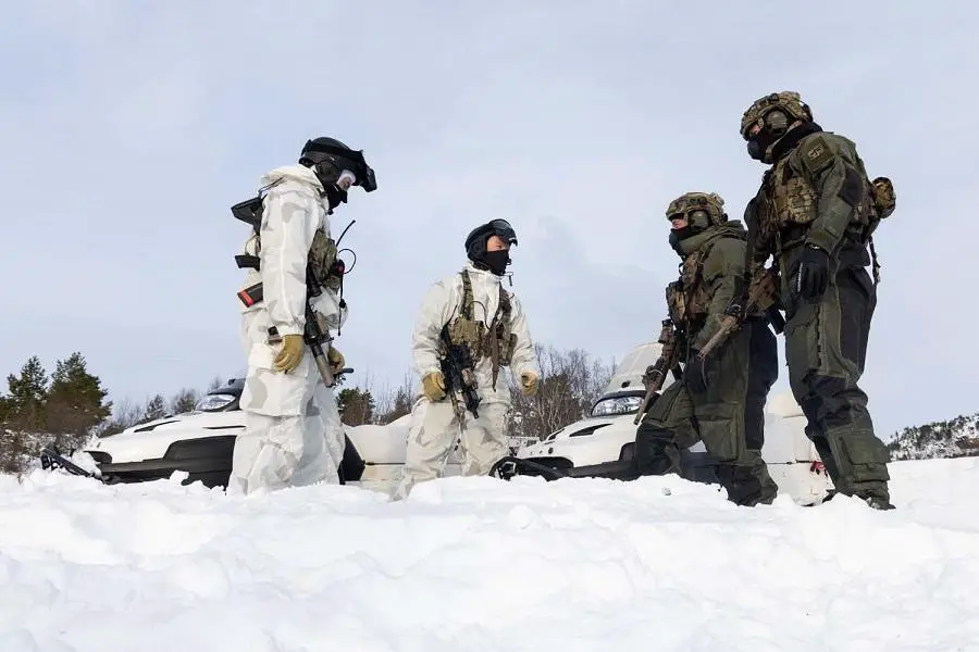 Royal Marines prepare for Exercise Cold Response in Norway