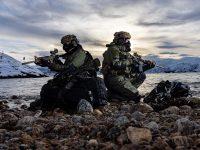 Royal Marines prepare for Exercise Cold Response in Norway