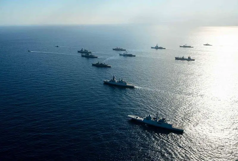 Maritime task group operating on Dynamic Manta