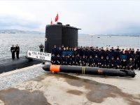 Turkish Navy Submarine TCG Preveze (S-353) Test-Fires New AKYA Heavy Weight Torpedo