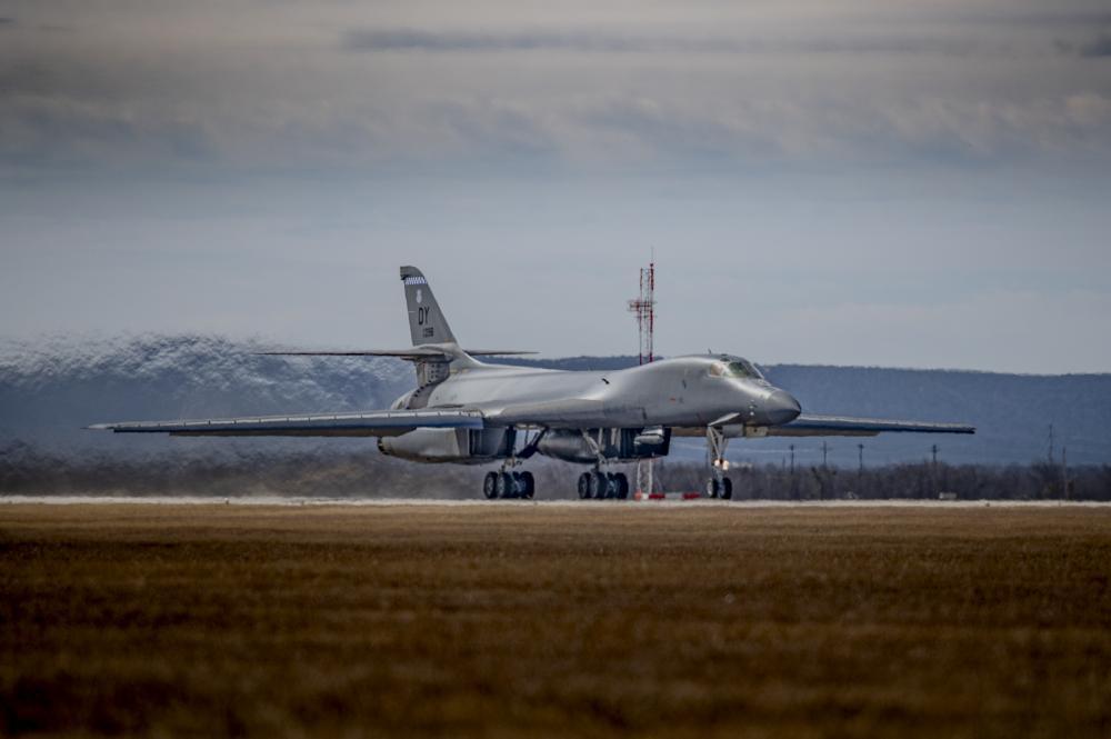 US Air Force B-1B Lancer Bombers Return to Dyess Following Participation in Red Flag 22-2