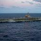 US Navy USS George HW Bush Conducts Live-fire Test of RIM-116 RAM