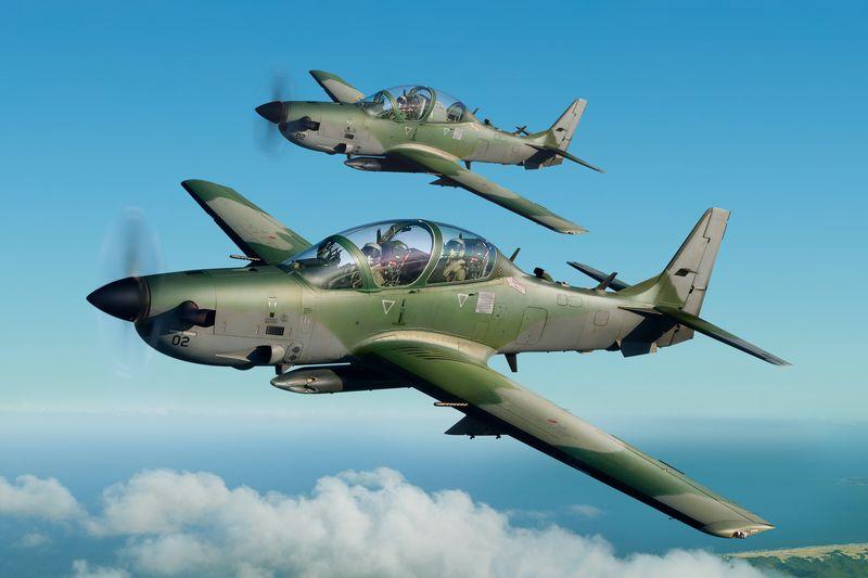 Brazilian Air Force A-29 Super Tucano Counter-insurgency Aircraft