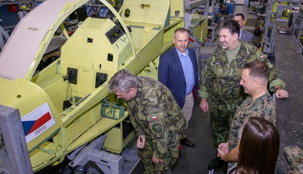 Czech Republic Chief of Defense Signs Beams of Bell AH-1Z and UH-1Y Helicopters