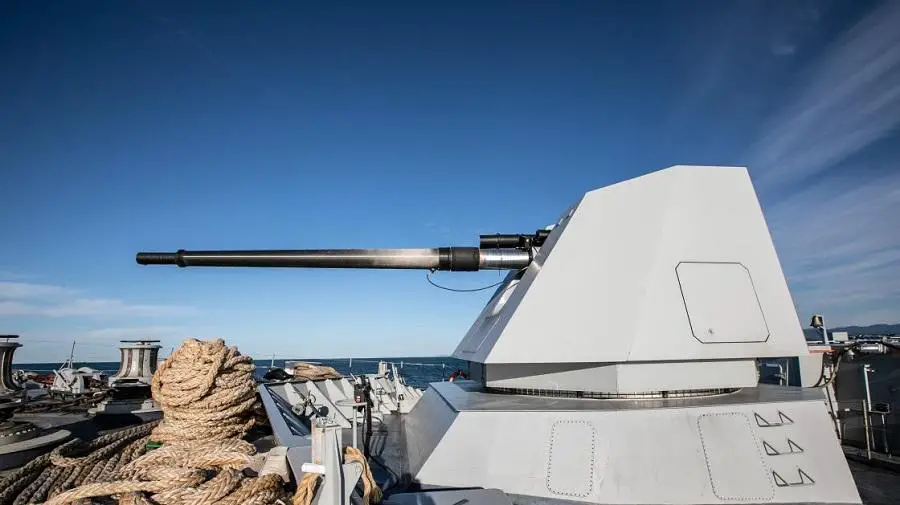 Damen Chooses Leonardo OTO Vulcano Naval Gun to Equip German Navy’s New Frigates