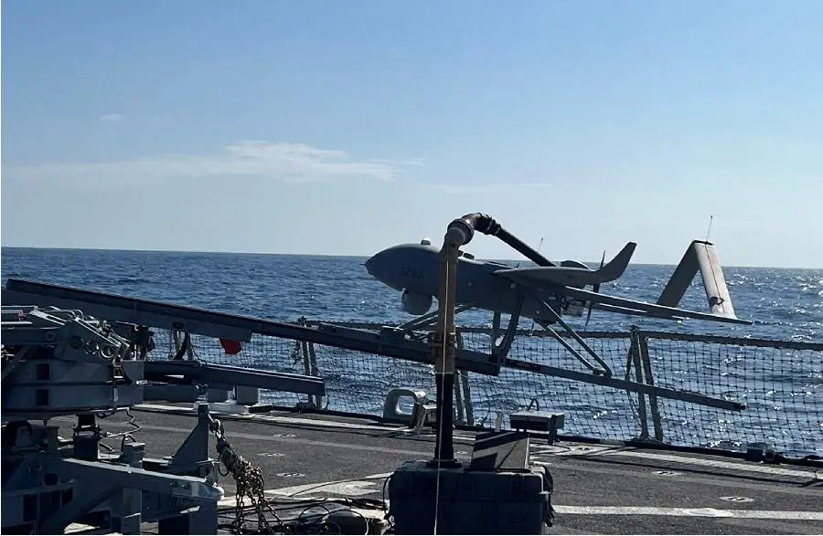 Textron Systems Corporation successful first flight and maritime integration of the Aerosonde® Small Unmanned Aircraft System (SUAS) on a U.S. Navy Guided Missile Destroyer (DDG).