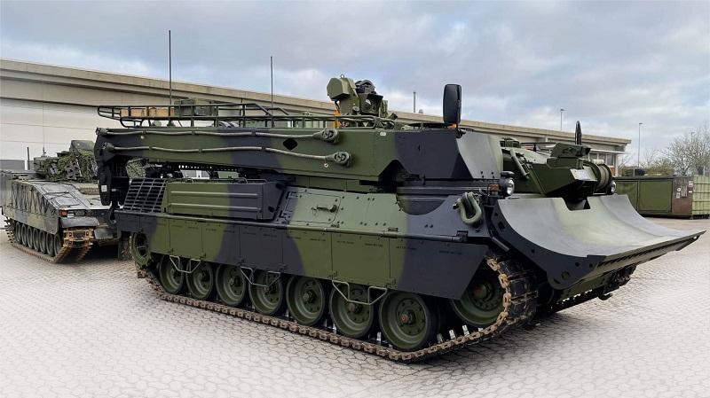 Royal Danish Army WiSENT Armored Recovery Vehicle