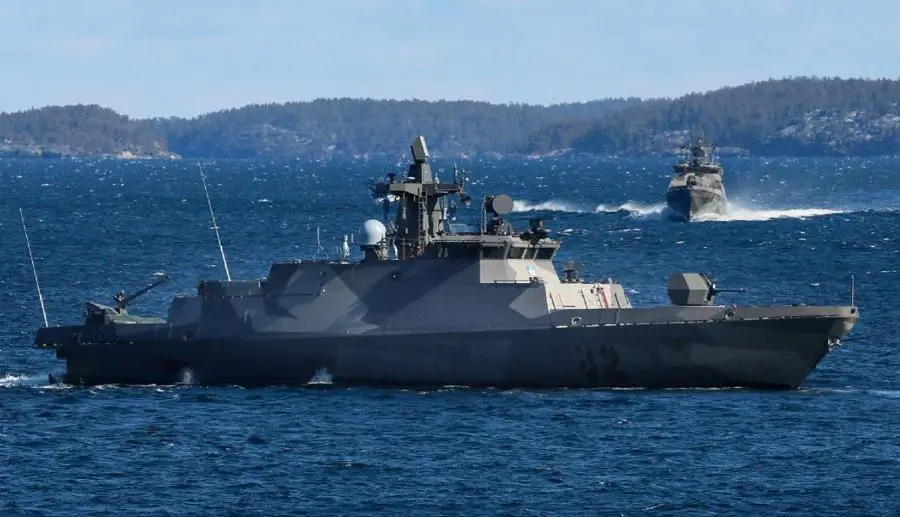 Finnish Navy Hamina-class Fast Missile Boats Take Part in Exercise Marinens Vårövning 2022
