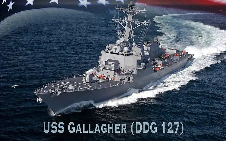 General Dynamics Bath Iron Works Lays Keel of future USS Patrick Gallagher (DDG 127)