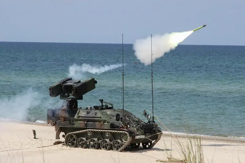 German Army Deploy Ozelot Short-range Self-propelled Defence System in Lithuania