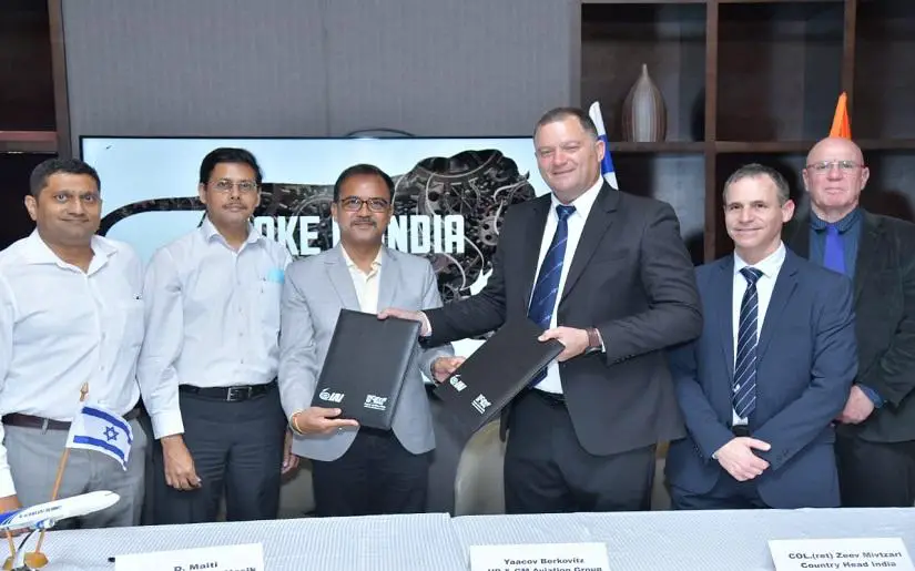 Israel Aerospace Industries and Hindustan Aeronautics Limited signed an MoU to convert pre-owned B767 airframes to multi mission tanker transports.