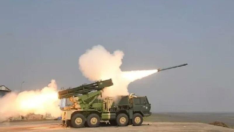 Indian Army and DRDO Tests Pinaka Mk-I (Enhanced) Rocket System (EPRS)