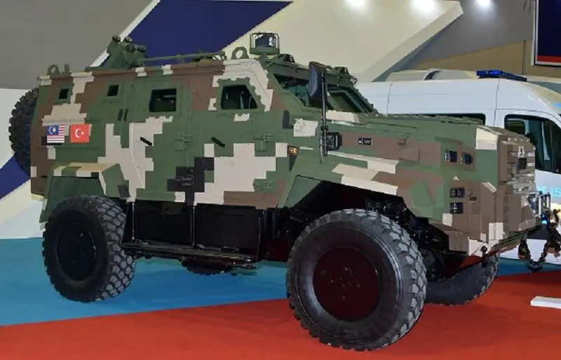 Malaysian Battalion UN Contingent to Receive Ejder Yalcin 4x4 Armored Combat Vehicles