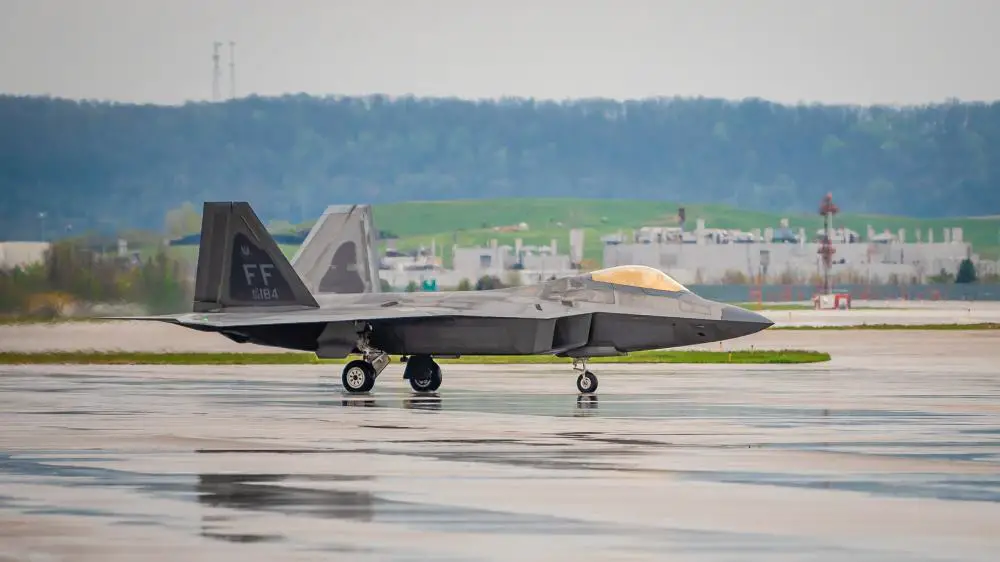 Military Aircrafts Arrive at Kentucky Air Guard Base for Thunder Air Show