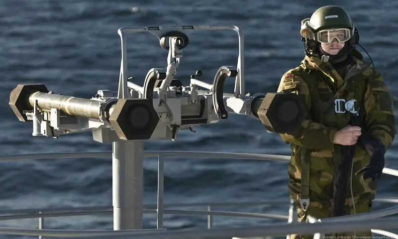 Royal Norwegian Navy Mistral Manportable Surface-to-air Missile (SIMBAD System)