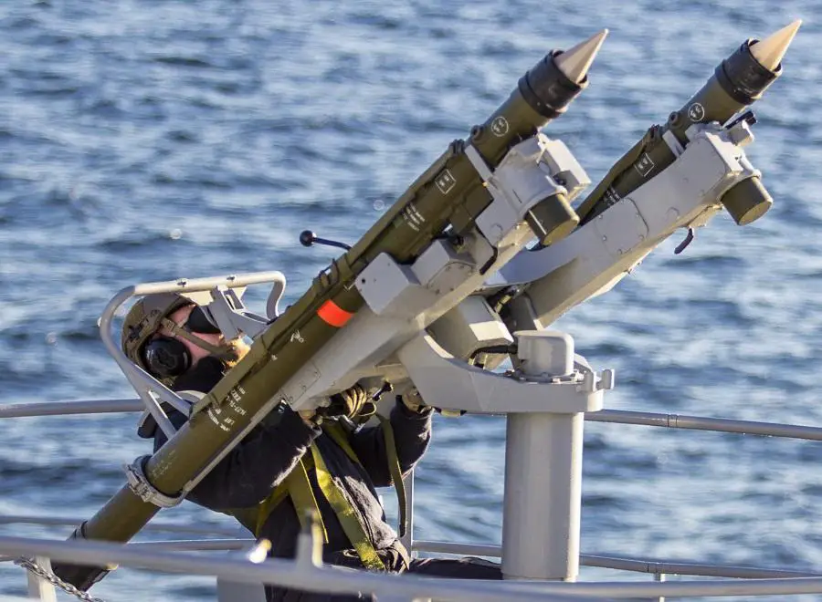 Royal Norwegian Navy Mistral Manportable Surface-to-air Missile (SIMBAD System)