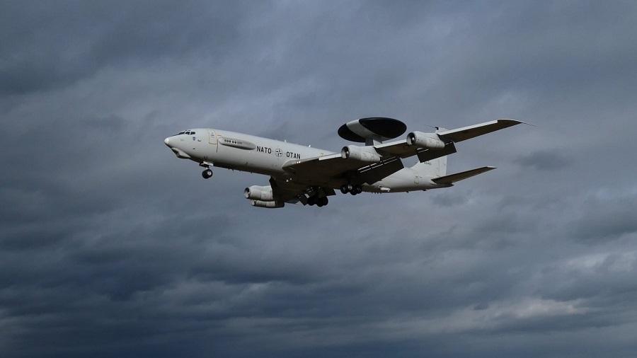 NATO E-3A AWACS Operators Direct Fighters During Exercise Frisian Flag
