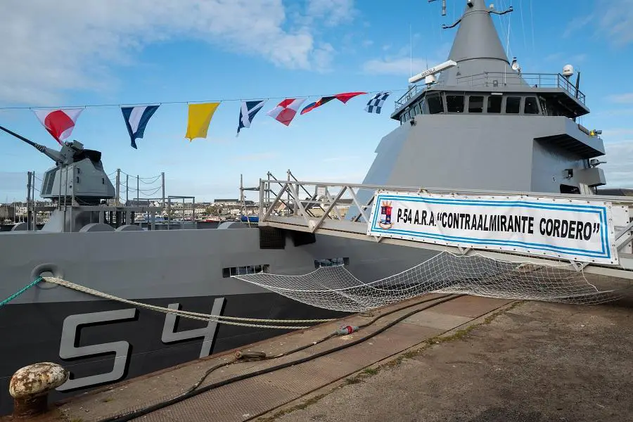 Naval Group Delivers the Last Multi-mission Offshore Patrol Vessel for Argentine Navy