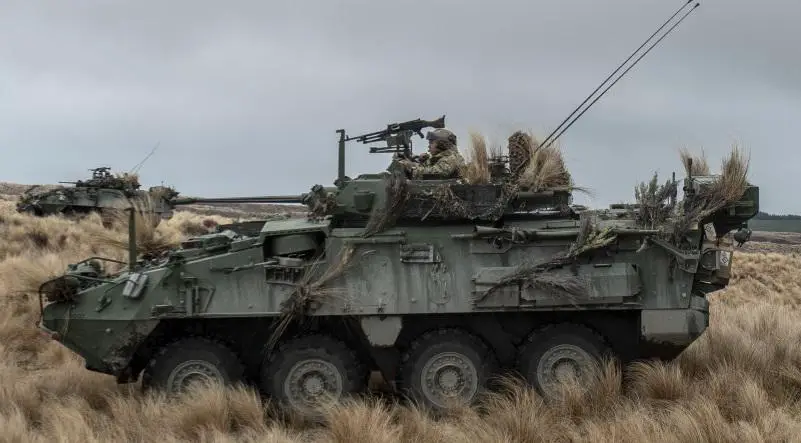 New Zealand Light Armoured Vehicles (NZLAVs)